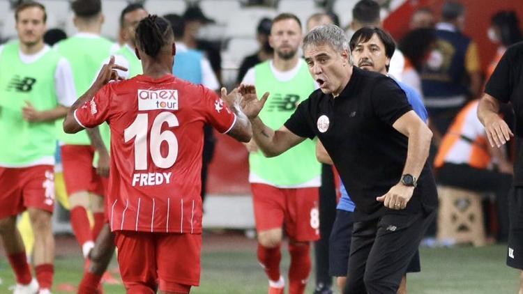 Antalyasporda gol perdesini Fredy açtı