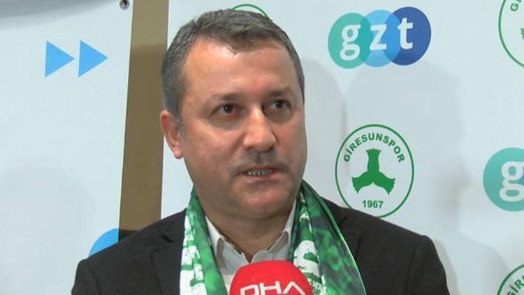 Giresunspor Başkanı Karaahmet: Burak başkan da ilk defa görmüş böyle bir şeyi