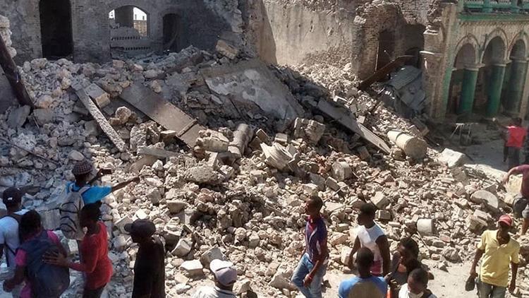 Haitide 7.2 büyüklüğünde deprem: Can kaybı 1419a yükseldi