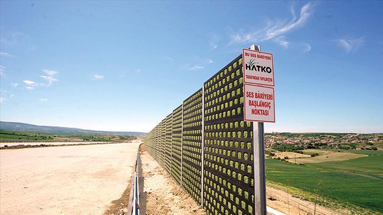 Çanakkale Köprüsü yoluna ‘çevreci’ ses bariyeri