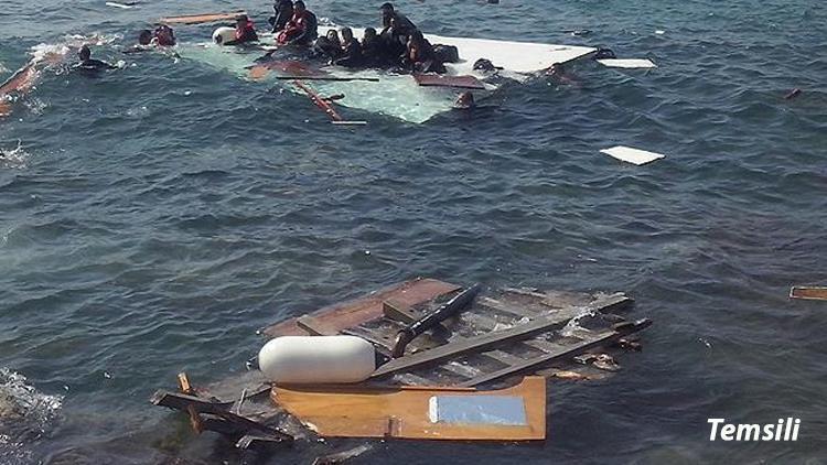 Düzensiz göçmenleri taşıyan bot battı: 39 ölü