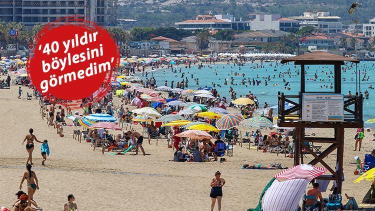 Çeşme turizmi salgına rağmen rekora koşuyor