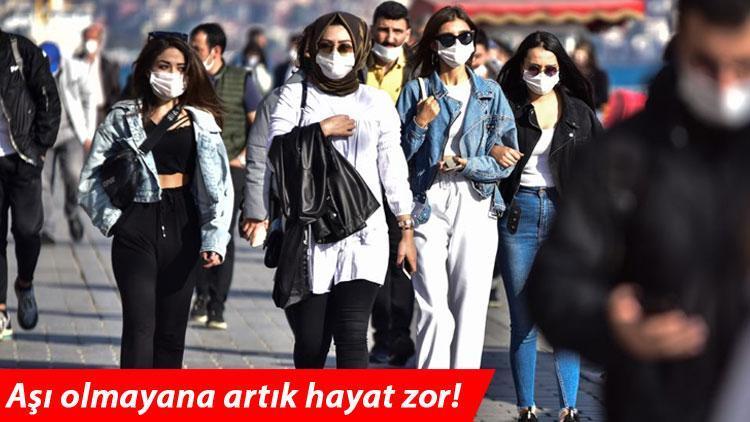 Son dakika haberler: Testli günler başlıyor: Aşı olmayanın hayat burnundan gelecek