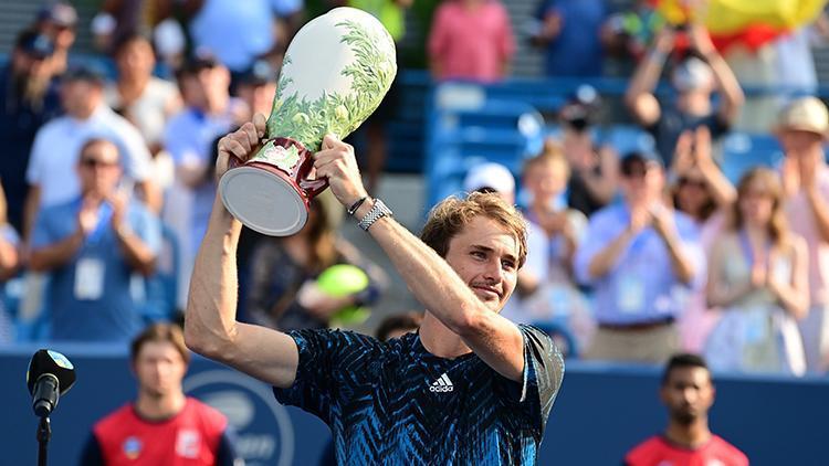 Cincinnati Mastersın şampiyonu Alexander Zverev