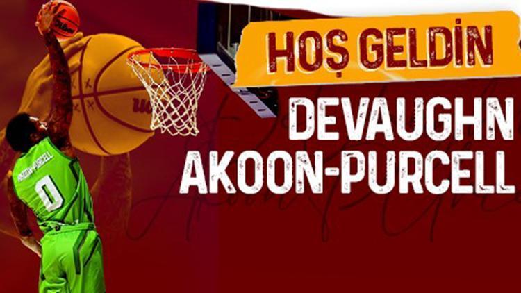 Galatasaray Nef, ABDli basketbolcu DeVaughn Akoon-Purcelli transfer etti