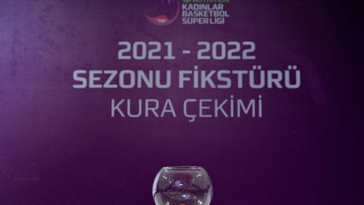 Kadınlar Basketbol Süper Liginde 2021-2022 sezonunun fikstürü çekildi