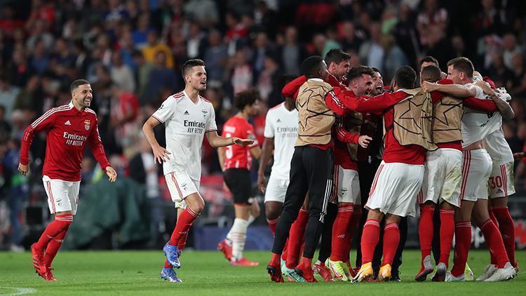 PSVyi eleyen Benfica gruplarda mücadele edecek