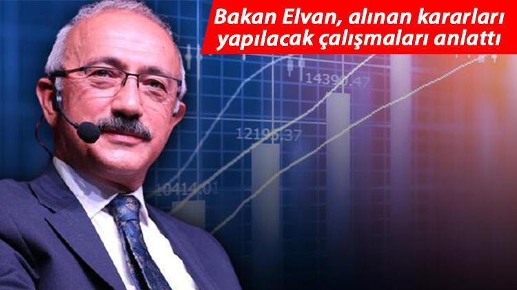 Bakan Elvan: Ekonomide toparlanma başladı