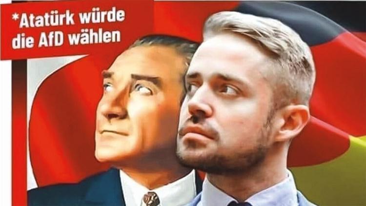 Berlin’de skandal afişe büyük tepki