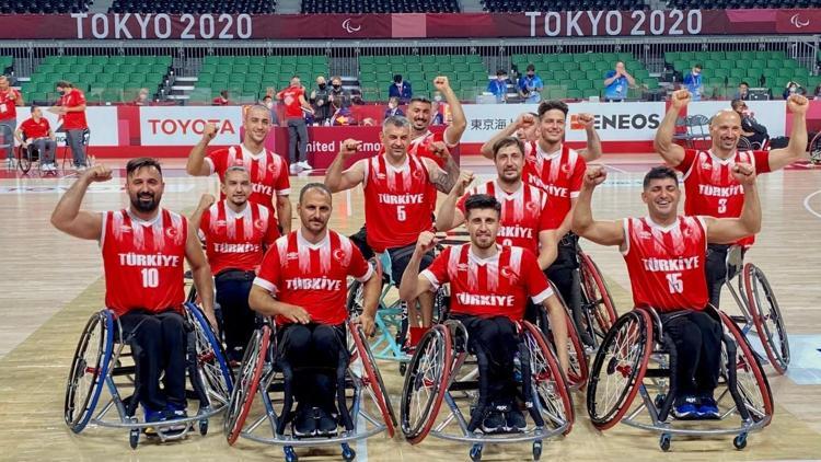 Tekerlekli Sandalye Basketbol Takımımız, Tokyoda çeyrek finale çıktı