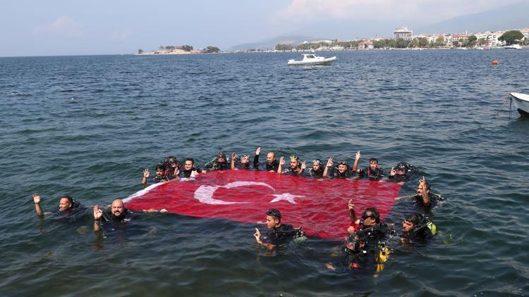 Marmara Denizine zafer dalışı