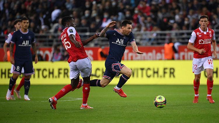 PSG, Reimsi 2 golle geçti Lionel Messi ilk kez görev aldı