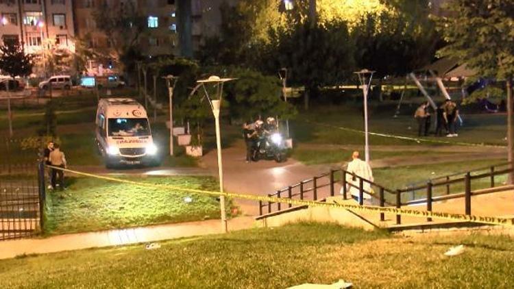 Güngörende parkta silahlı saldırı