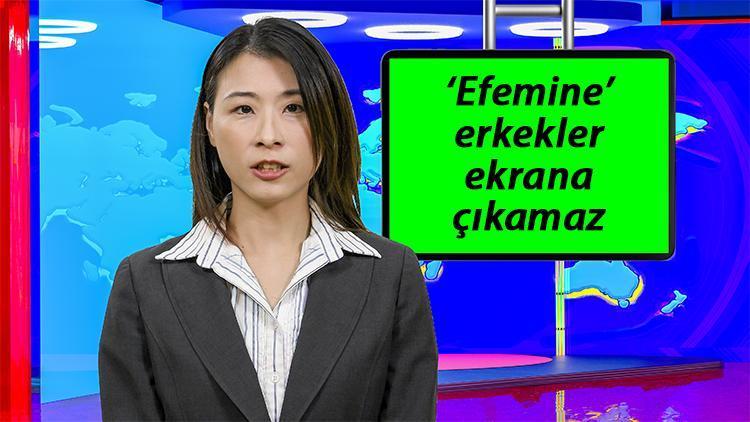 Çinden televizyonlar için flaş karar: Efemine erkek sunuculara yasak geldi