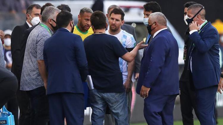 FIFA, Brezilya - Arjantin maçı sonrası soruşturma başlattı