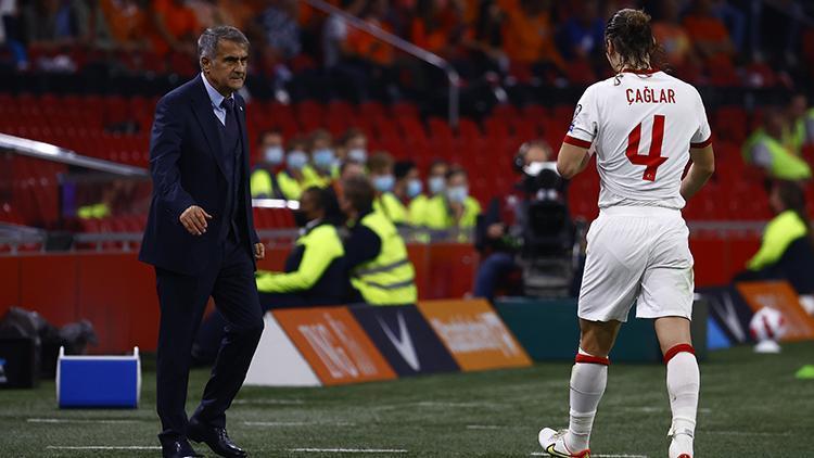Hollanda - Türkiye maçı sonrası Çağlar Söyüncüden özür mesajı