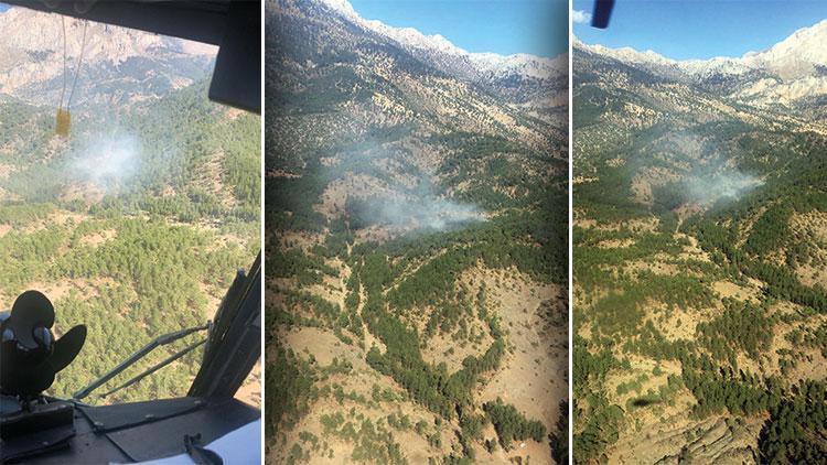 Isparta’da çıkan orman yangını söndürüldü