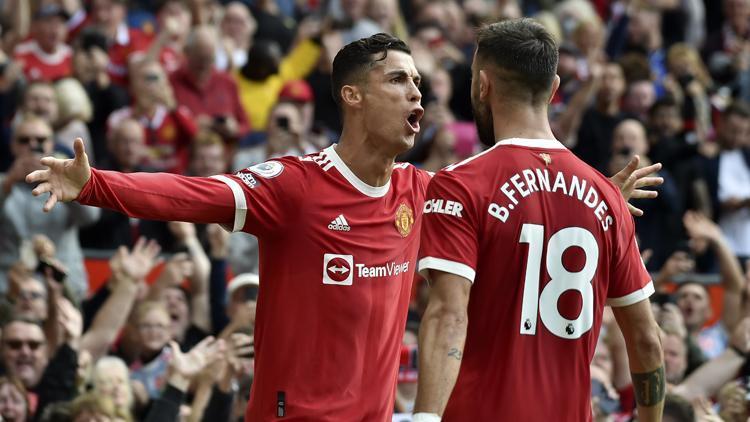 Son Dakika: Ronaldonun duble yaptığı maçta Manchester United, Newcastle Unitedı 4 golle yendi