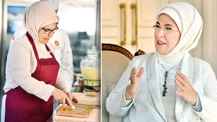 Emine Erdoğan Türk mutfağı kitabını ve aile mutfağını anlattı: Nisan yağmurundan yoğurt mayalıyorum