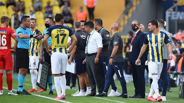 Son Dakika: Fenerbahçede Tisserand ve İrfan Can Kahveci şoku Sivasspor maçında sakatlandı...