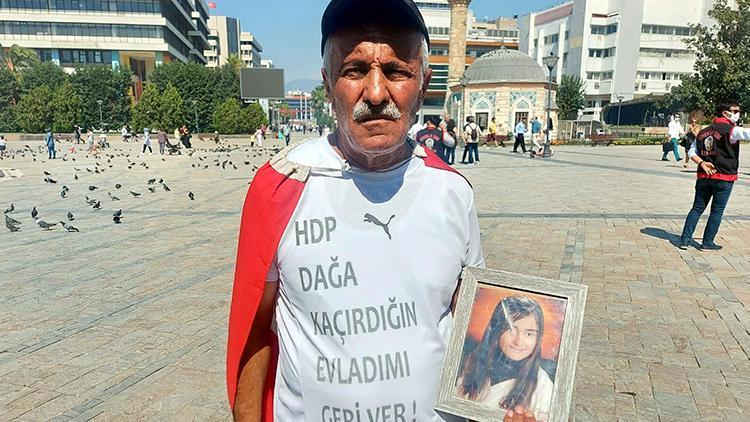Evlat nöbetini İzmirde sürdüren baba, Ankaraya yürüyüşe başladı