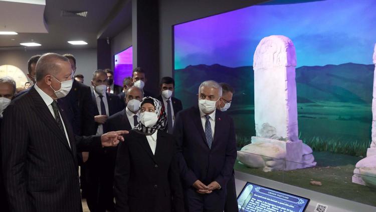 Cumhurbaşkanı Erdoğandan müze ziyareti