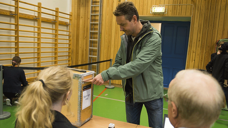 Norveçte seçim sonuçlarında sol blok önde