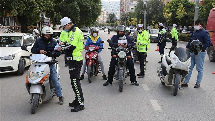 EGMden motosiklet ve motorlu bisiklet denetimi