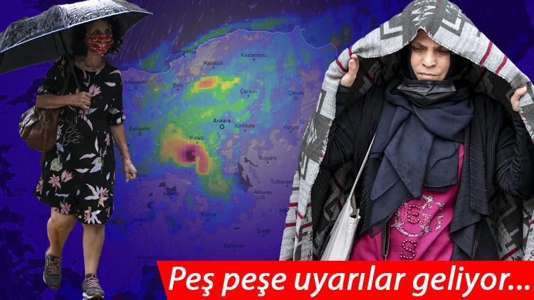 Son dakika hava durumu bilgisi... Meteoroloji bölge bölge uyardı Çok sayıda il alarmda: Kuvvetli olacak