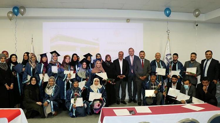 Strazburg DİTİB Açıköğretim İmam Hatip Lisesi öğrencilerinin ilk diploma heyecanı