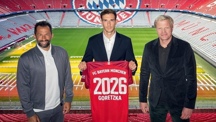 Bayern, Goretzka’nın sözleşmesini uzattı 2026ya kadar...