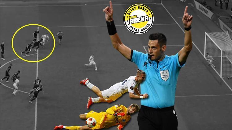 Eintracht Frankfurt - Fenerbahçe maçındaki penaltı neden tekrar edilmedi Kural kitabı ne diyor