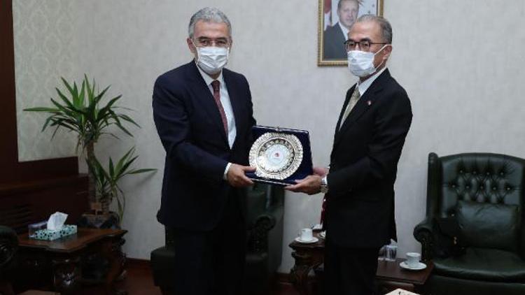 Japonya’nın Ankara Büyükelçisi Kazuhiro Suzuki, Vali Ayyıldız’ı ziyaret etti