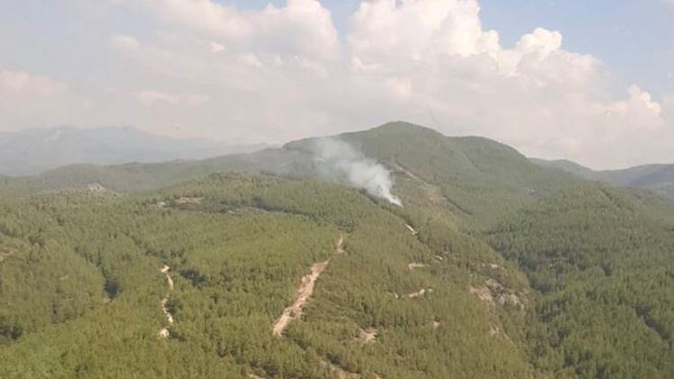 Son dakika... Osmaniyede orman yangını Havadan ve karadan müdahale