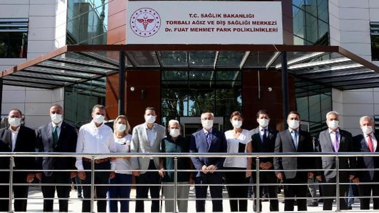 Torbalı Ağız ve Diş Sağlığı Merkezine Dr. Fuat Mehmet Parkın adı verildi