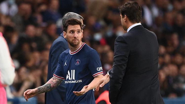 Son Dakika: Paris Saint Germainde Lionel Messi ve Mauricio Pochettino arasında gerilim Büyük şaşkınlık yaşadı...