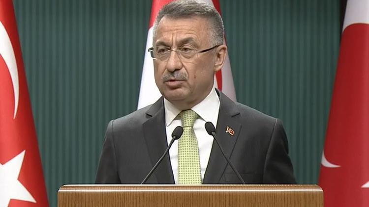Cumhurbaşkanı Yardımcısı Fuat Oktaydan CHPli Çeviközün Mavi Vatan yorumuna tepki
