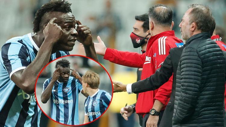 Son dakika: Beşiktaştan sert açıklama Balotelli, hakem ve Rosiere kırmızı kart...