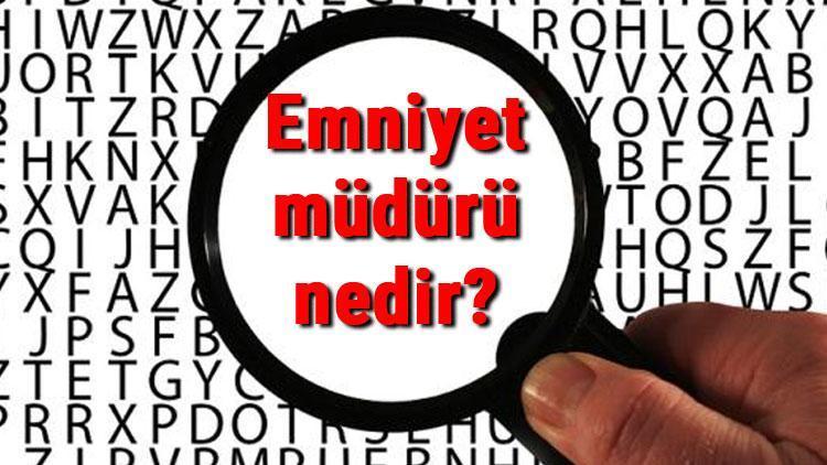 Emniyet müdürü nedir, ne iş yapar ve nasıl olunur Emniyet müdürü olma şartları ve maaşları