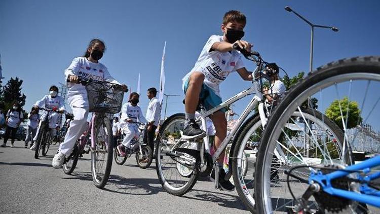 Avrupa Spor Haftası etkinlikleri kapsamında, bisiklet turu düzenlendi
