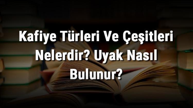 Kafiye Türleri Ve Çeşitleri Nelerdir Uyak Nasıl Bulunur