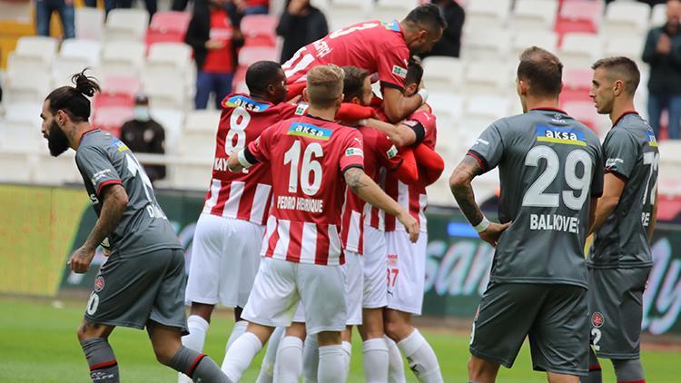 Sivassporun iç sahadaki galibiyet hasreti sona erdi