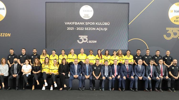 VakıfBank, 35. sezonunu törenle açtı