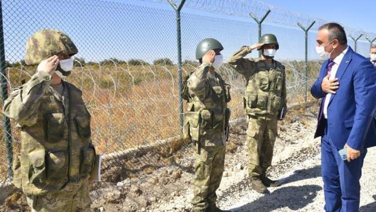 Kilis Valisi, Suriye sınır hattında inceleme yaptı