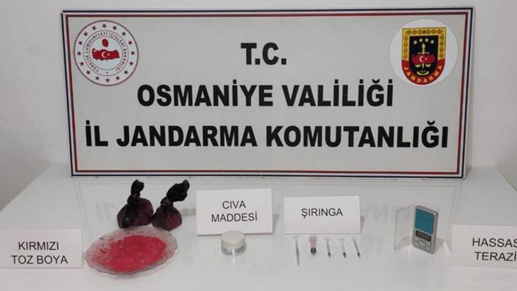 Osmaniyede 579,65 gram cıva ele geçirildi