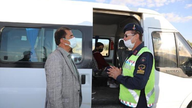 Başkale’de, okul servisleri denetlendi