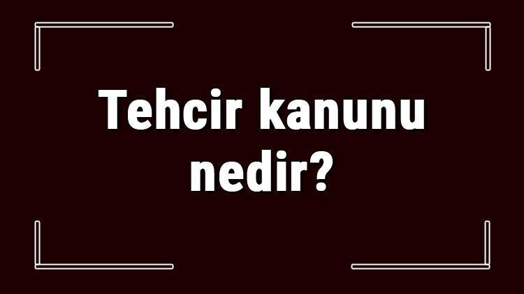 Tehcir kanunu nedir ve neden çıkarılmıştır Tehcir kanunu sebepleri ve maddeleri