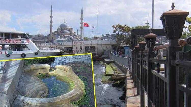 Eminönü İskelesinde benzeri Ayasofyada olan kültür varlığı belirlendi