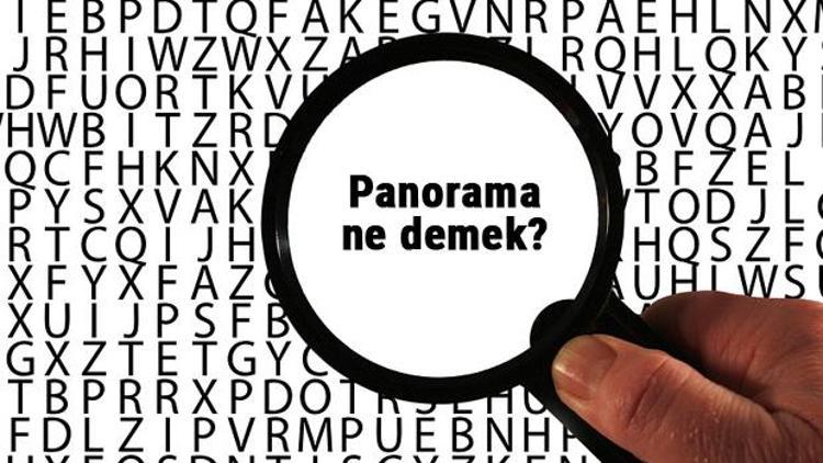 Panorama ne demek Panorama kelimesinin anlamı nedir TDKya göre sözlük anlamı...