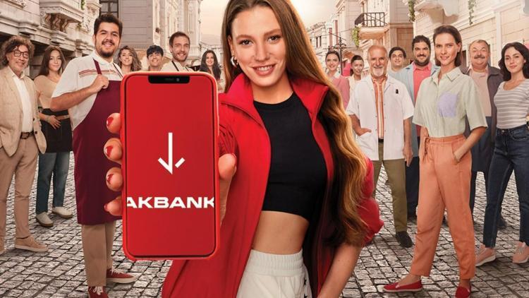 Akbank, Serenay Sarıkaya ile herkesi Akbanklı olmaya çağırıyor